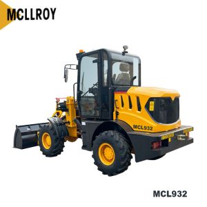 Construction 2 Ton Wheel Loader , Front Loader Mini Automatic Transmission