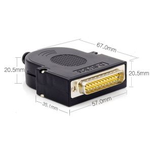 DB25-M2 Female 25Pin Plug Breakout To PCB Board Terminals Connectors Male /