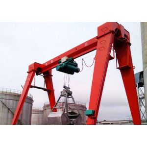 MZ 5-10 ton Double Beam Gantry Grab Crane