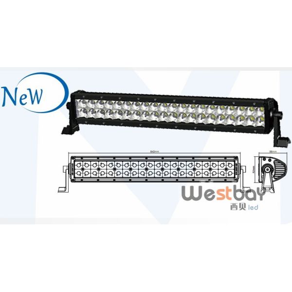 120W Cree 21.5" off road LED Lighting bar,spot/flood beam light bar,waterproof