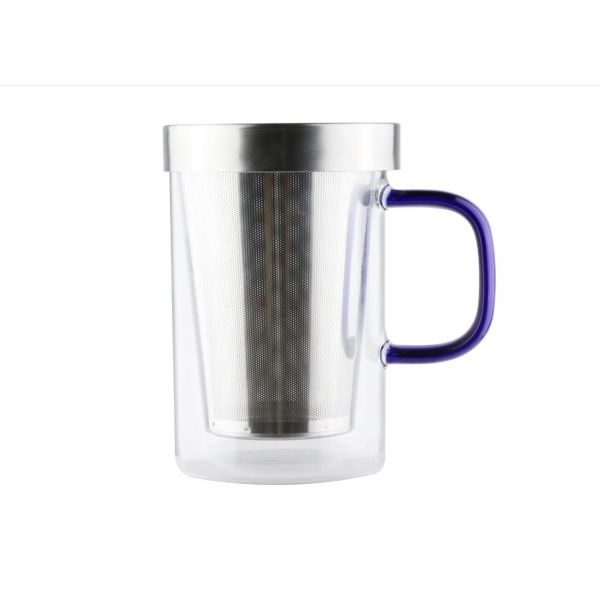 Reusable Stainless Steel Coffee Filter , Wire Mesh Coffee Steel Filter 500ml Volume