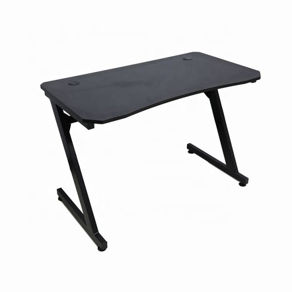 Professional LED Gaming Table PC Desk with Customized Inclined Keyboard Platform