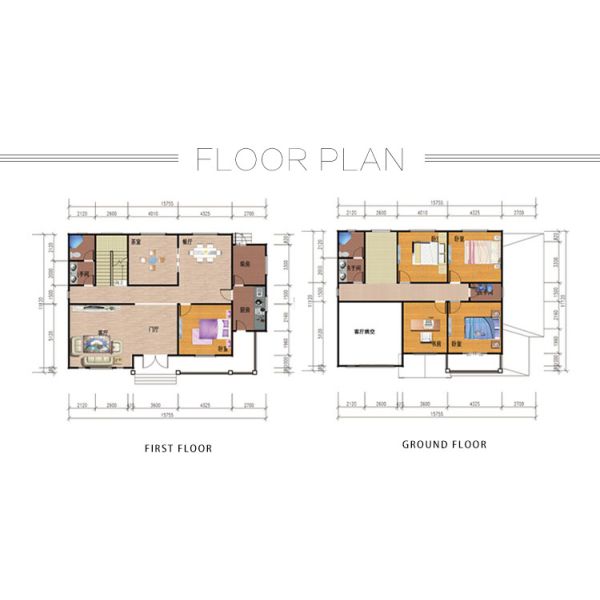 Steel Frame Laminate Floor Eps Sandwich Panel Prefab Villa Prefabricated Villas Light Steel Frame House With Best Price