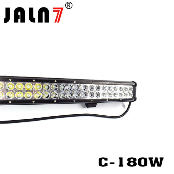LED Light Bar JALN7 180W CREE Spot Flood Combo LED Driving Lamp Super Bright Off Road Lights LED Work Light Boat Jeep