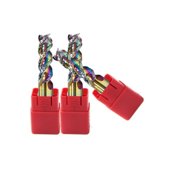 Quality HRC50 Plastic Aluminum Cutting End Mills High Precision Coating Processing for sale