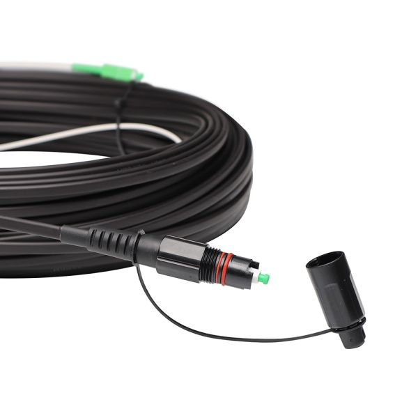 Outdoor Waterproof Fiber Cable Assembly Optitap To SC APC Singlemode