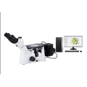KE5000 Trinocular Inverted Metallographic Microscope + computer + software /