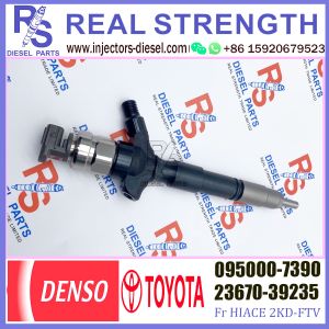 China Common Rail Fuel Injector 095000-7380 095000-7390 for TOYO-TA 2KD-FTV 23670-30240 23670-39235 on sale