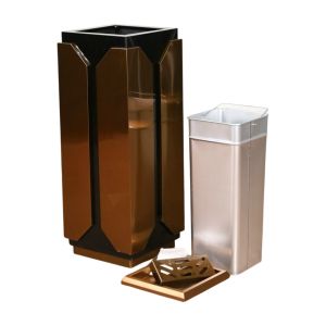 High Quality Trash Can High-End Luxury Modern Minimalist Hotel Office Trash Can