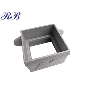 Wholesale Powder Coated Cast Aluminum Gutters Rainwater System Downpipe Square Socket from china suppliers
