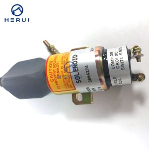 24V Engine Stop Solenoid Fuel Shutoff Solenoid 3864274