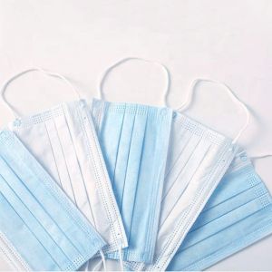 Disposable Earloop Face Mask , Meltblown Nonwoven Fabric Face Mask