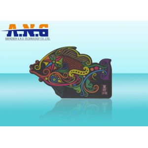 Customized printing irregular shape PVC business card for restaurant