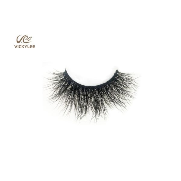 Human Hair 100% Handmade ODM Dramatic False Eyelashes