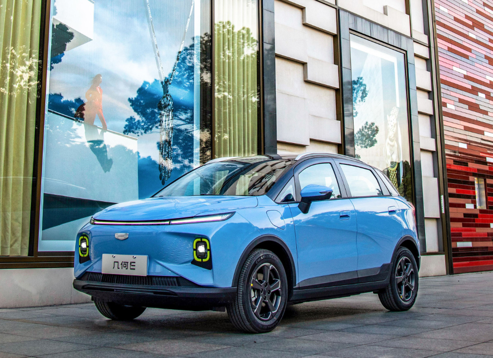 Luxury Small Geometry E Geely Cars EV SUV 2022 60kw