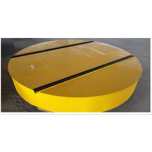 Heavy Duty Turntable Material Transfer Cart Load Capacity 1000kg-50000kg