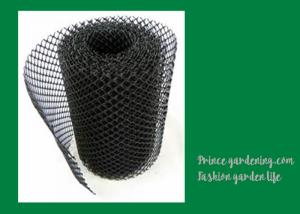 Wholesale Durable Garden Plant Accessories , Black Gutter Guard Mesh 0.16 X 6m from china suppliers