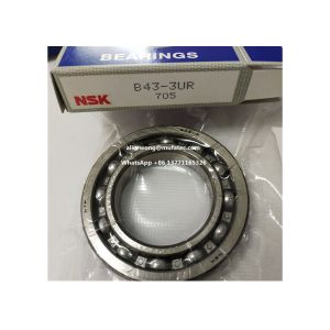 B43-3 auto gearbox bearing open deep groove ball bearing 43*73*12mm