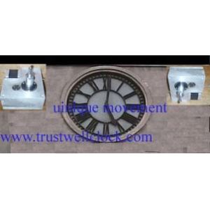 good quality outdoor clocks with strong torque motor mechanism movement and