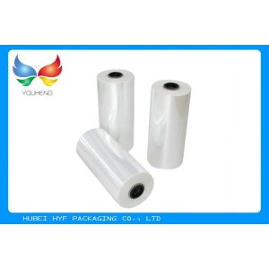 78% Shrinkage 40MIC Clear PET Plastic Shrink Film For Shrink Sleeve Labels