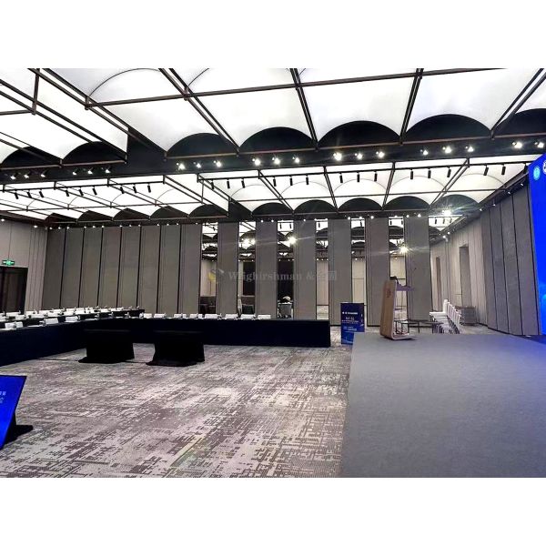 Banquet Halls Movable Partition Wall with MDF Surface and Up To 43-50dB