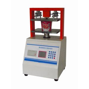 Wholesale Paper Cup Compression Tester Small Box Compressive Force Tester TAPPI Compression Test from china suppliers