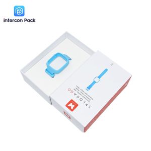 Intercon Pack Recyclable Cardboard Folding Boxes 21x9cm Children Watch Box