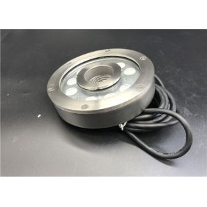 24VDC 27W Power Submersible Led Fountain Lights For G 1 1 / 2" Taper Water Jet