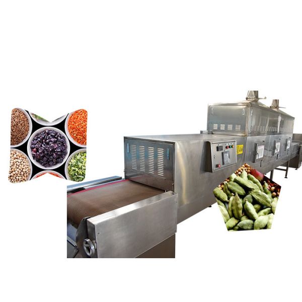 Quality Continuous Microwave Spice Dryer Machine With Temperature Controlling System for sale