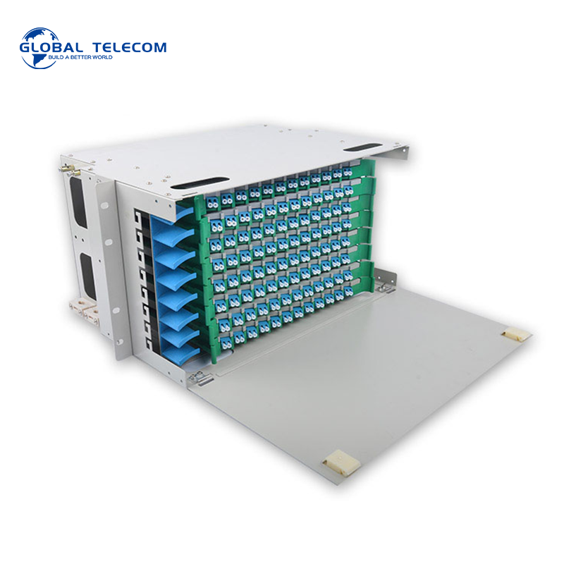 Odf Fiber Optic Patch Panel Wall Mounted 12 24 48 96 144 Port