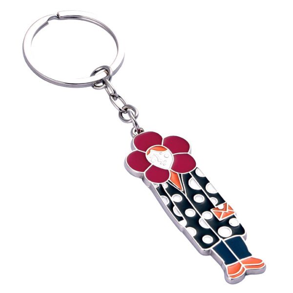 Assorted Metal Keychain With Customized Shape Logo Perfect Everyday Accessory
