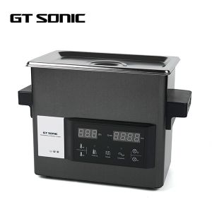 Touch Panel GT SONIC Ultrasonic Cleaner With Heater And Timer 3L For Lab Tools
