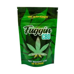 Resealable Weed CBD VMPET 180mic Mylar Stand up Pouch