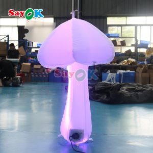 3.2ft Advertising Inflatable Decoration Realistic Inflatable Mushrooms /