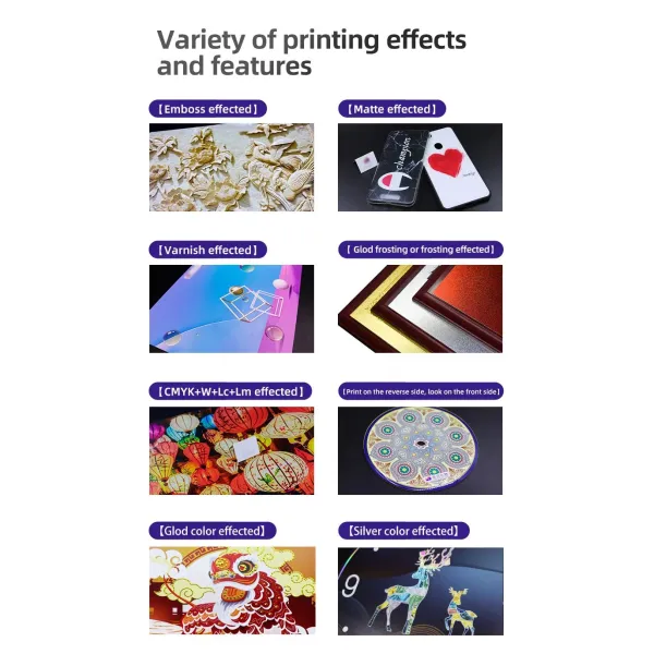 Advanced UV LED Flatbed Printer for Versatile Material Printing