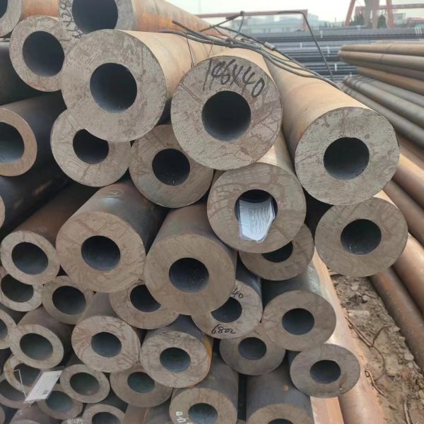 ASTM A516 AISI4140 Structure Steel Pipe Tube Steel Seamless Pipe Custom Cutting Any Length as request