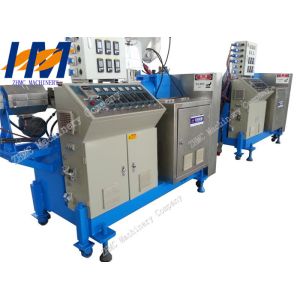 Fully Automation Plastic Extrusion Machine , Single Screw Extruder Machine
