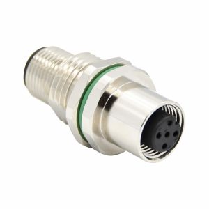 TPU GF Insert Circular Push Pull Connectors with Fix Screw Locking for Long