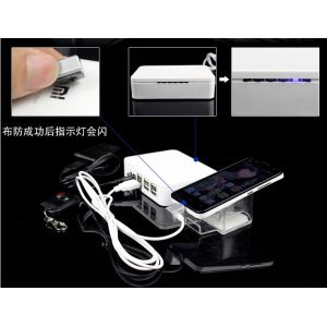 COMER Security Display Acrylic Tablet Display Stand with alarm control system an