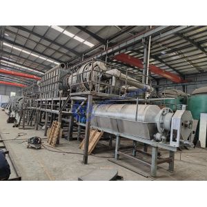 Roller Cooling Carbonization Furnace Self Ignition Smoke Extractor 0% Moisture