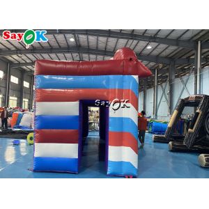 Carnival Party Tarpaulin Inflatable Air Tent Four In One Game