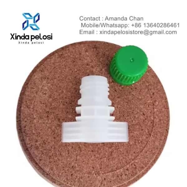 Quality Flexible Packing Spout Cap Plastic Spout With Screw Cap Stand Up Pouch Spout And Cap for sale