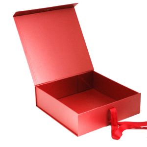 Custom Printing Large Size Folding Christmas Eve Hamper Magnetic Gift Packaging