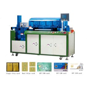 Wholesale All In One SIM Card Punching Machine With 4 Stations Combine Punching And Indenting from china suppliers