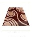 waves circles polyester plush shaggy carpet home rug soft decoration colors