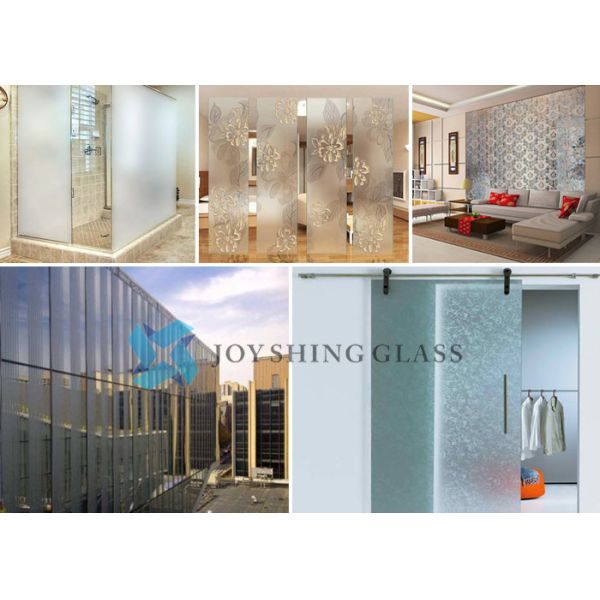 Tinted Acid Etched Glass
