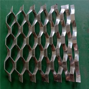 Durable Diamond Sheet Expanded Metal Mesh Screen 1.8kg/M2