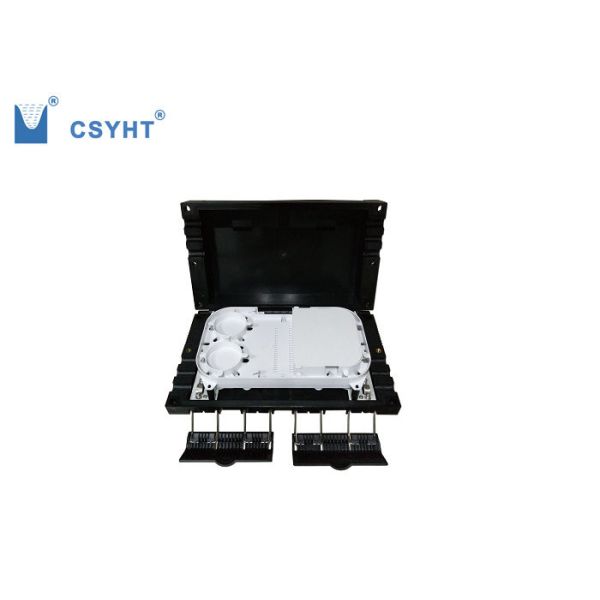 ABS Material Joint Closure Fiber Optic Load PLC Splitter With 16pcs FTTH Drop