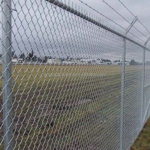 Hot Dip Galvanized 3mm Wire 50x50 Chain Link Iron Wire Mesh Fence for Modern