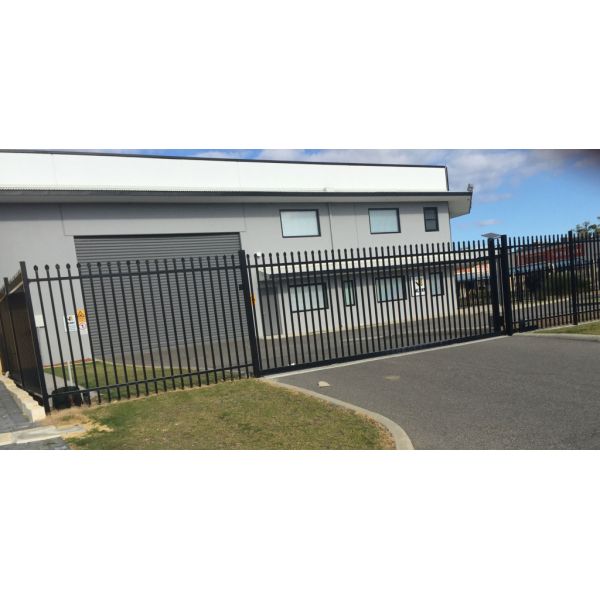 garrison fencing punched rails